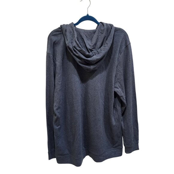 Distillery Apparel Men’s Hoodie XL Gray Cotton Blend Long Sleeve Pullover Kangar - Picture 3 of 10